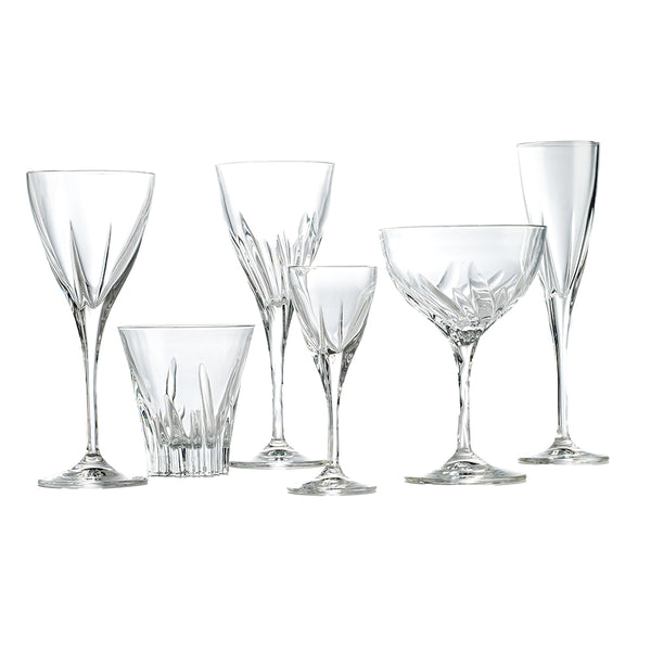 Elysian Set of 6 mixed glasses